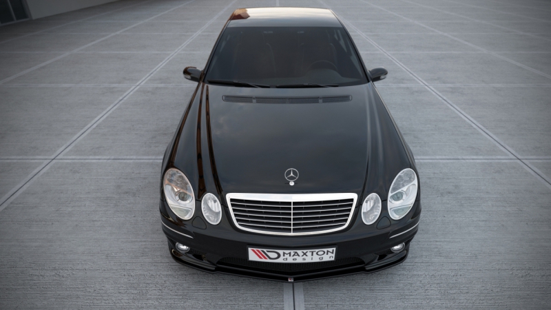 FRONT SPLITTER MERCEDES E W211 AMG FACELIFT - 2