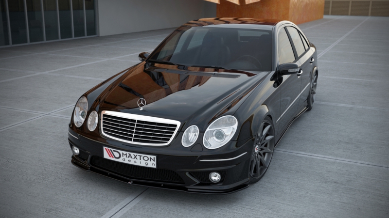 FRONT SPLITTER MERCEDES E W211 AMG FACELIFT - 3