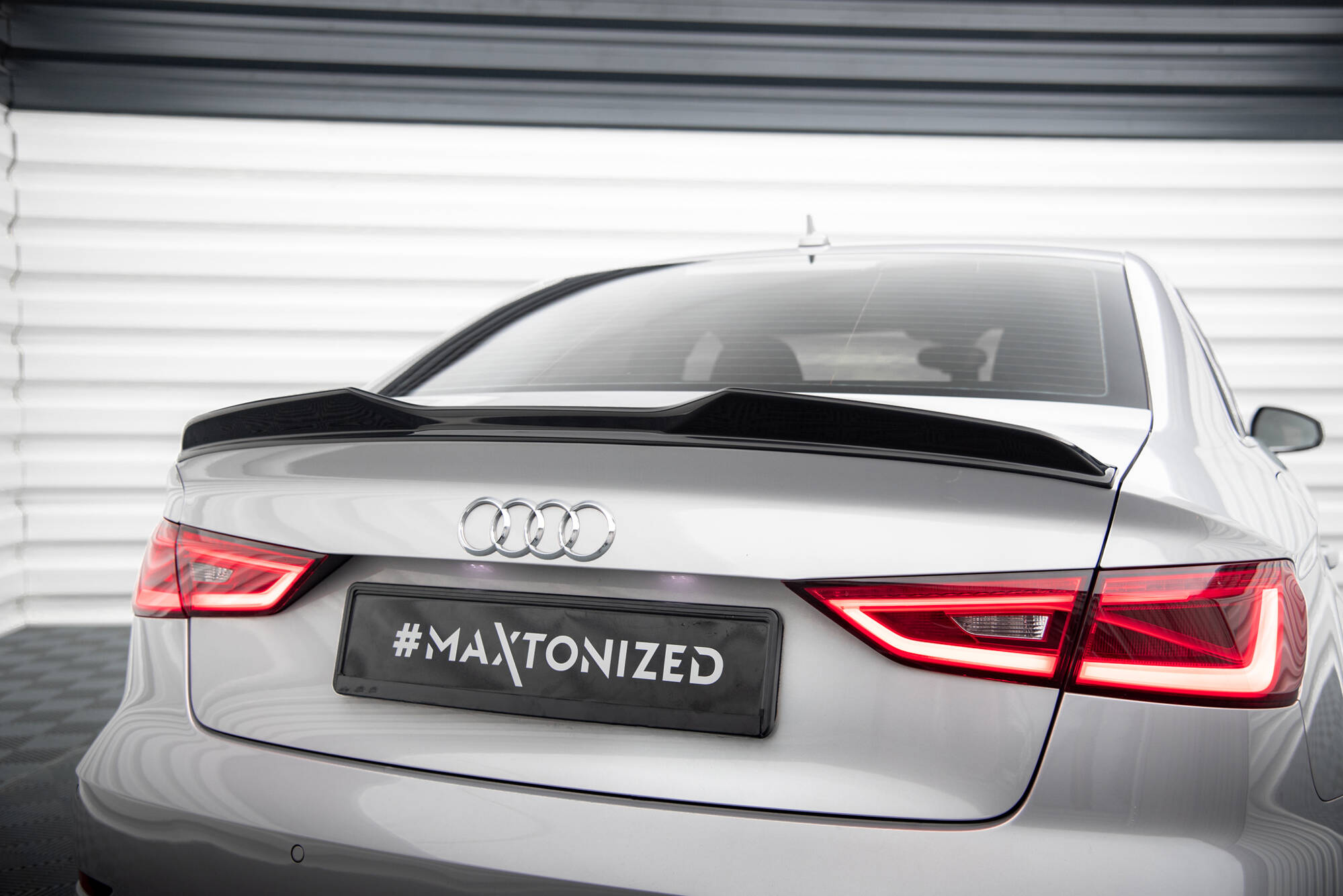 Spoiler CAP 3D Audi A3 / A3 S-Line / S3 / RS3 Sedan 8V - 3