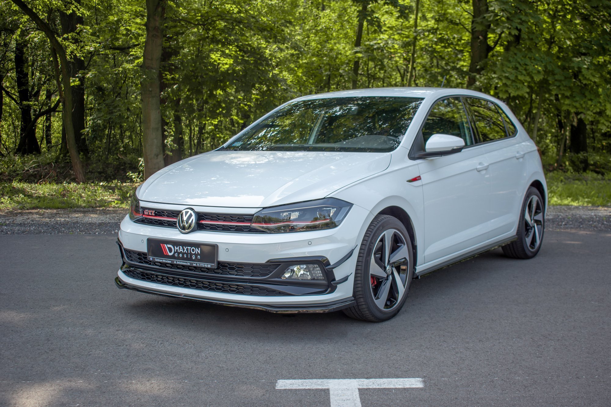 Front Splitter V.2 Volkswagen Polo GTI / R-Line Mk6 - 7