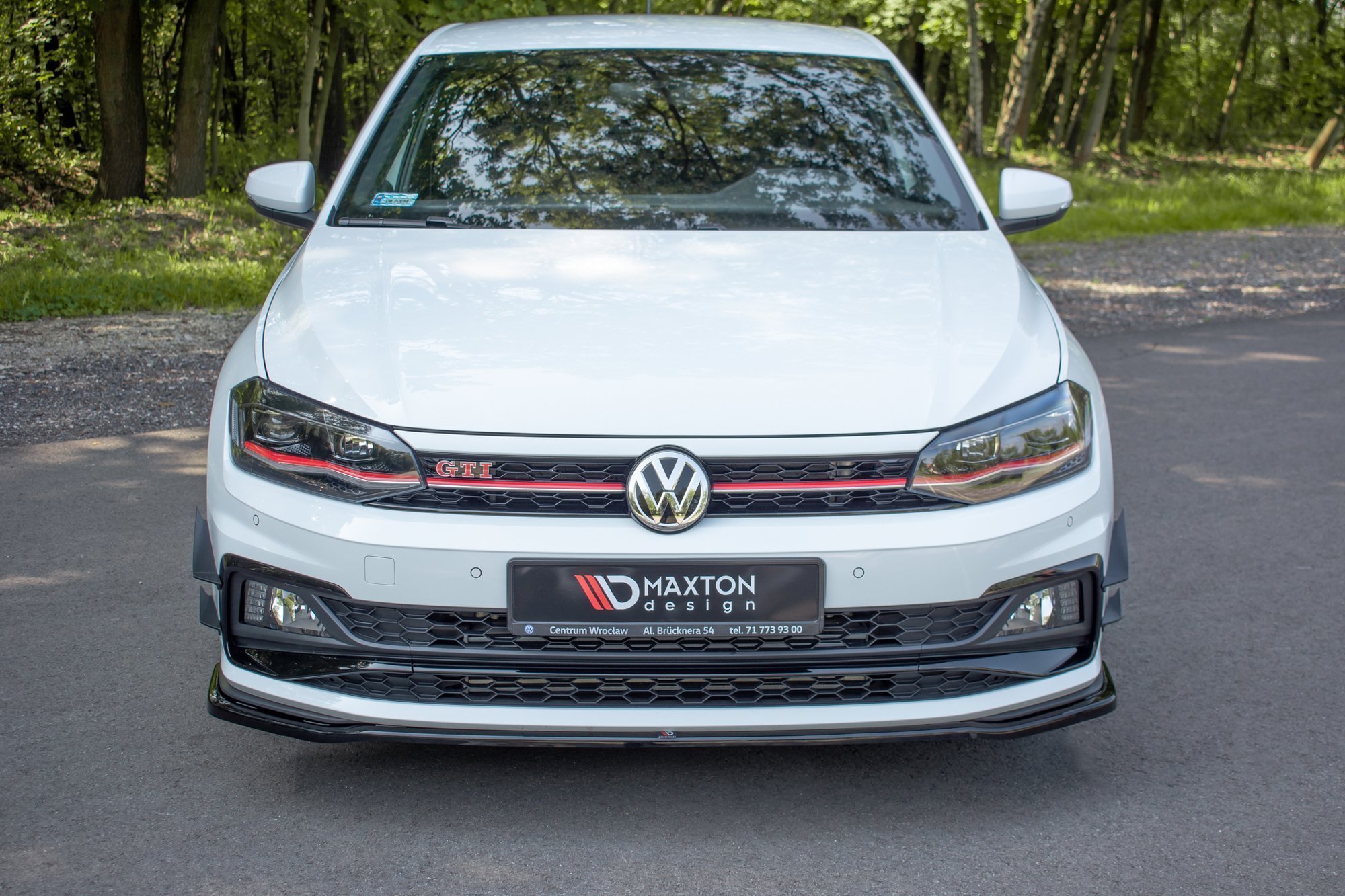 Front Splitter V.2 Volkswagen Polo GTI / R-Line Mk6 - 9