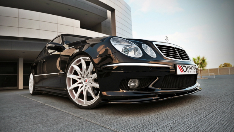 FRONT SPLITTER MERCEDES E W211 AMG PREFACE - 3