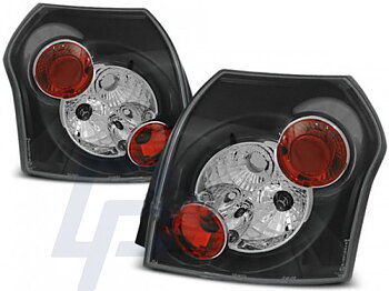TAILLIGHTS TOYOTA COROLLA 12.01-07 BLACK