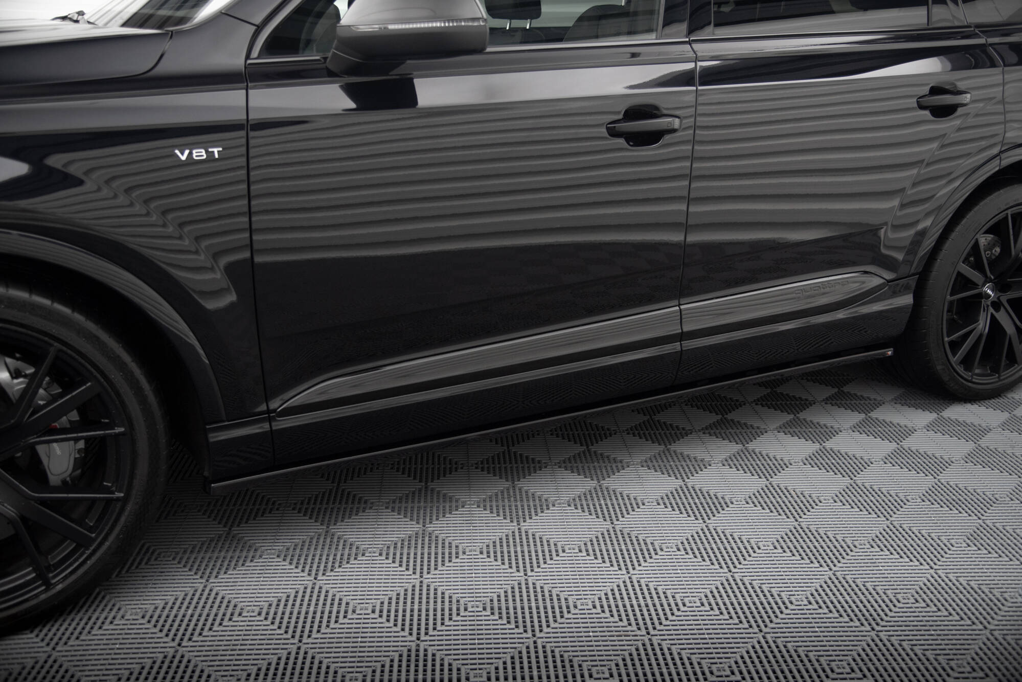 Side Skirts Diffusers V.2 Audi SQ7 / Q7 S-Line Mk2 - 3