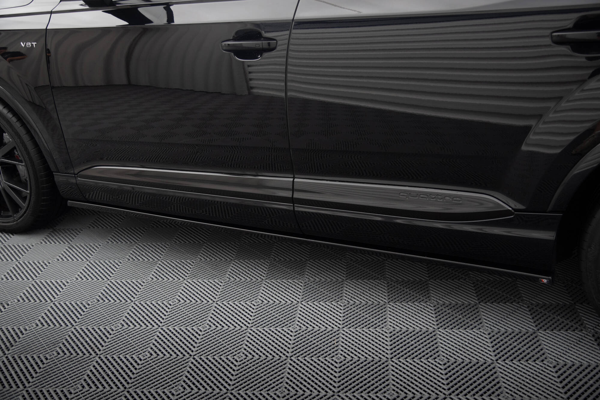 Side Skirts Diffusers V.2 Audi SQ7 / Q7 S-Line Mk2 - 4