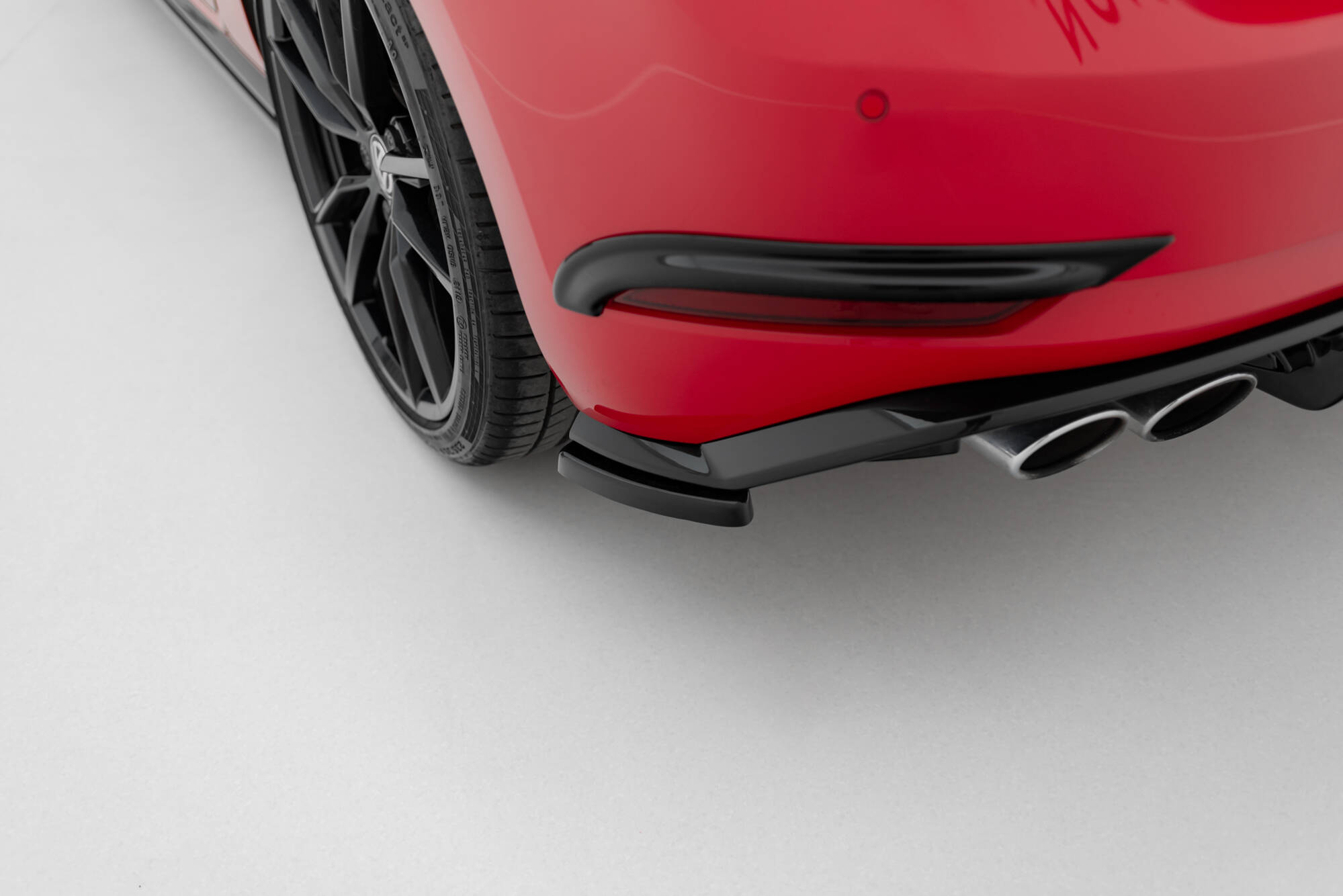 Rear Side Splitters VW Golf 7 R / R-Line Facelift - 6