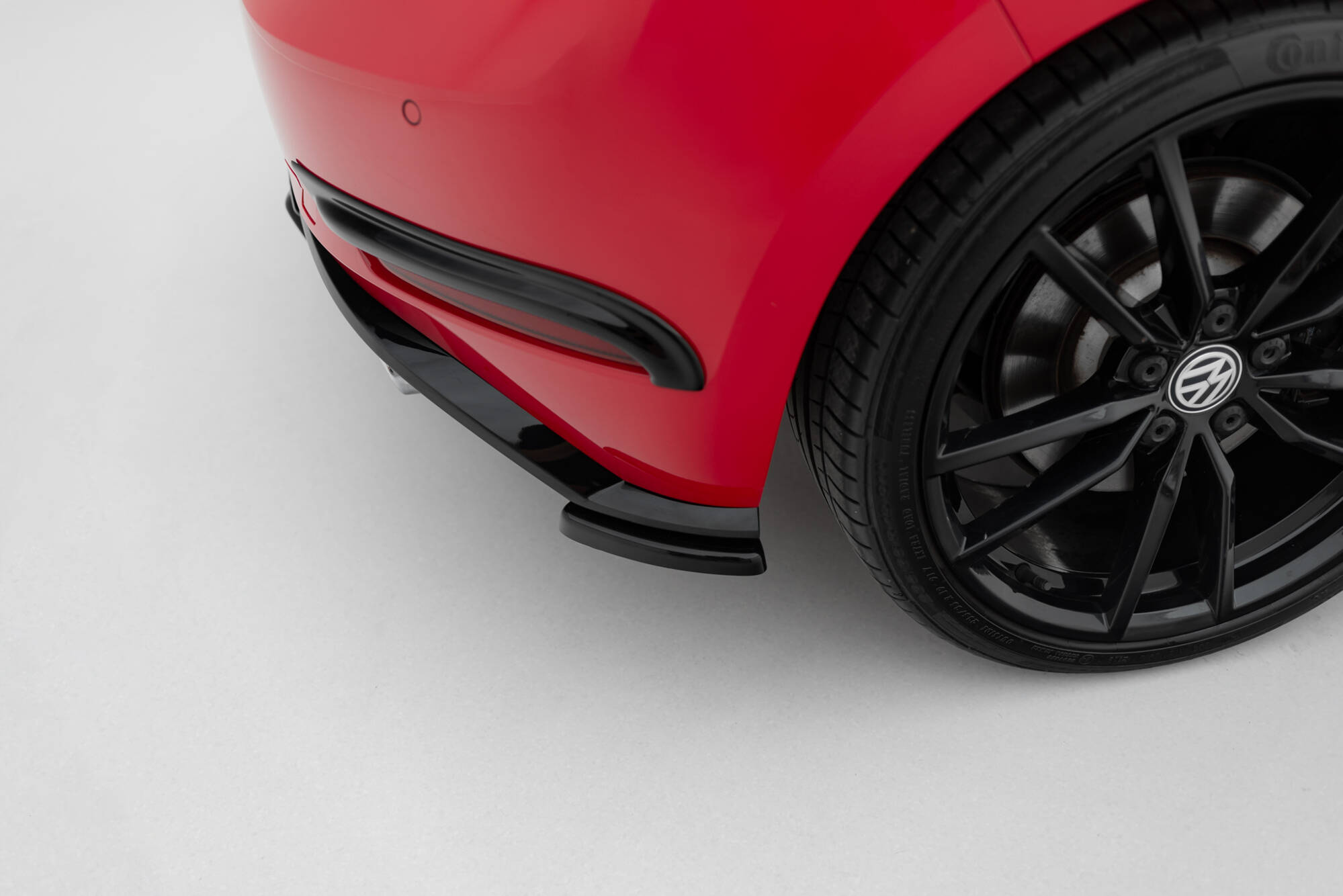 Rear Side Splitters VW Golf 7 R / R-Line Facelift - 9