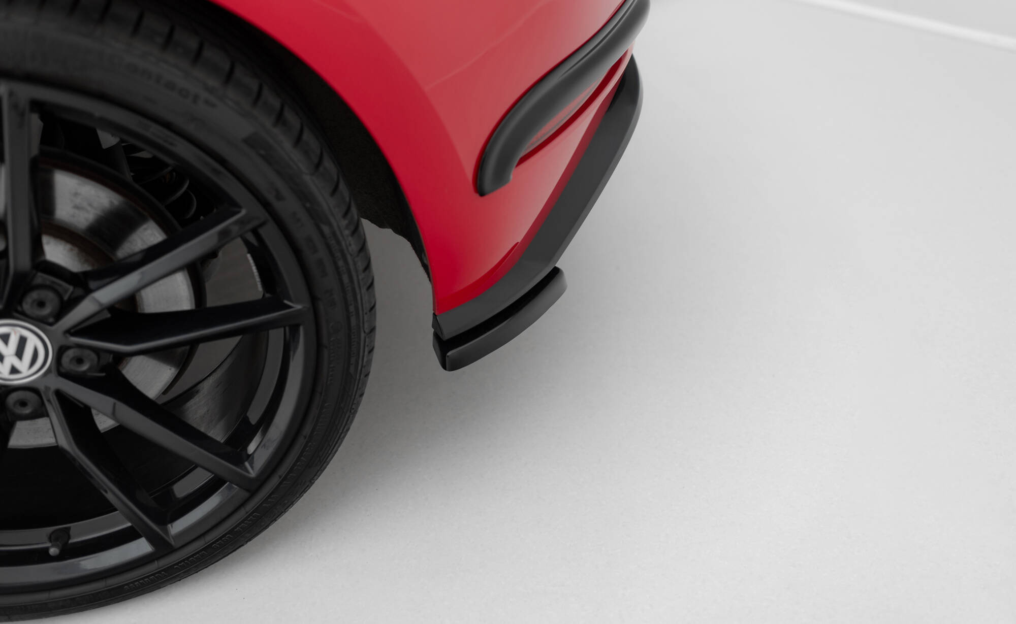 Rear Side Splitters VW Golf 7 R / R-Line Facelift - 5