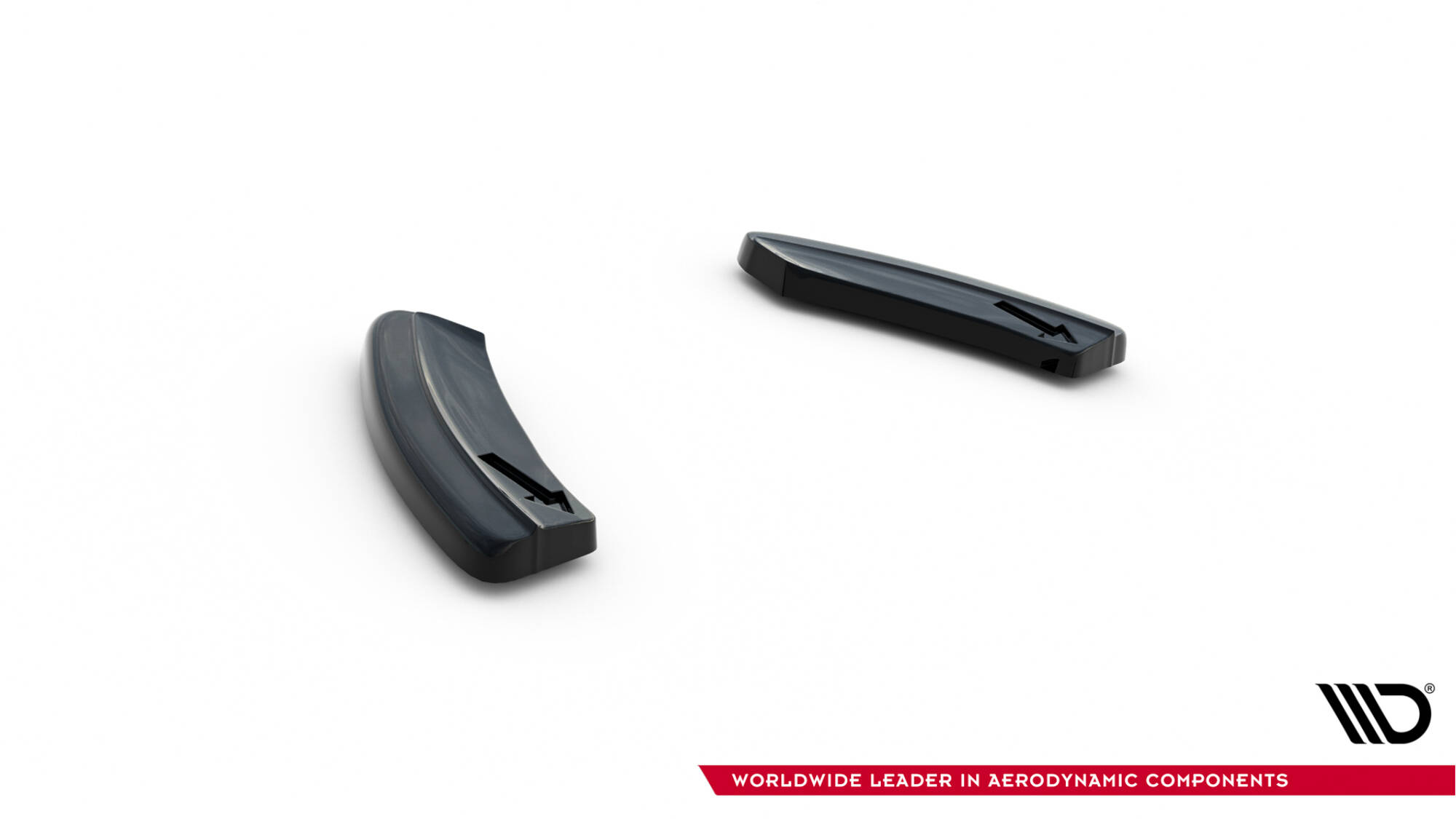 Rear Side Splitters VW Golf 7 R / R-Line Facelift - 3
