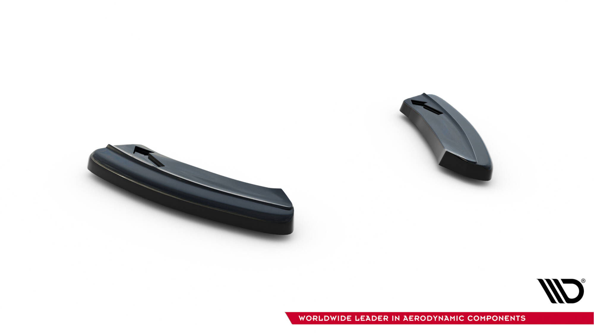 Rear Side Splitters VW Golf 7 R / R-Line Facelift - 4