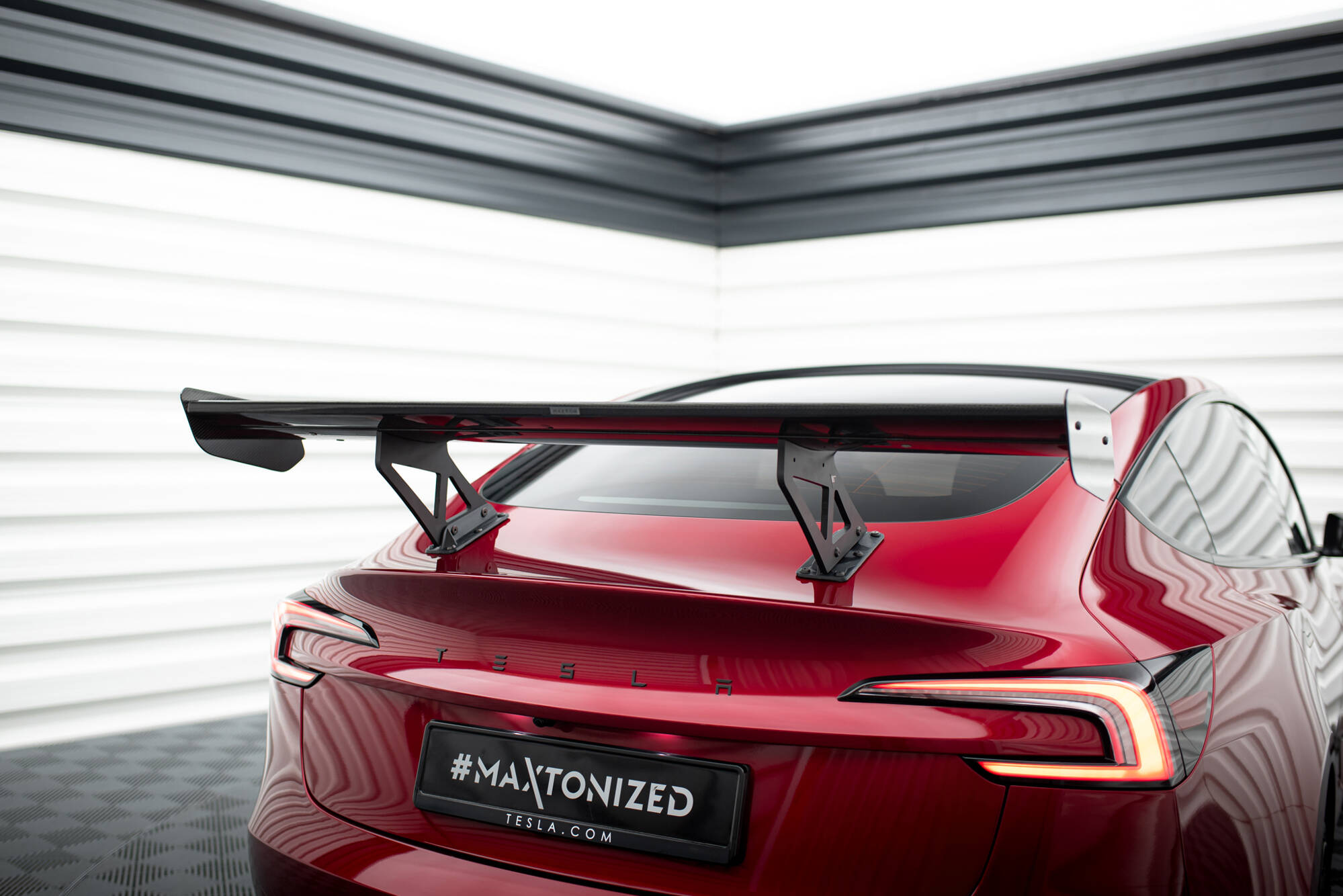 CARBON SPOILER SUITABLE FOR TESLA MODEL 3 – MAXTON DESIGN - 14