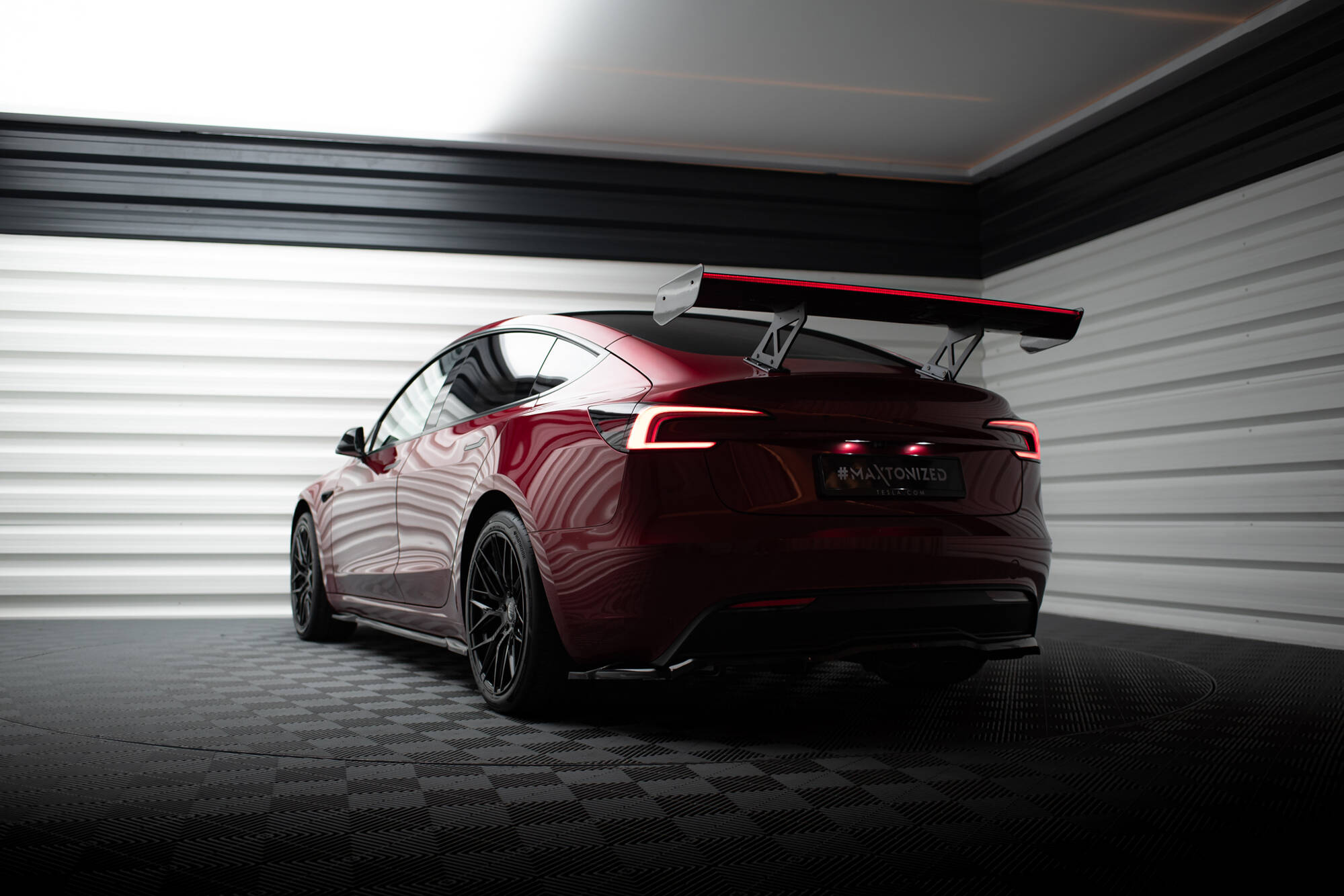 CARBON SPOILER + LED SUITABLE FOR TESLA MODEL 3 – MAXTON DESIGN - 23