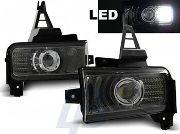 FOG LIGHTS TOYOTA LAND CRUISER FJ200 07-12 BLACK SMOKE LED