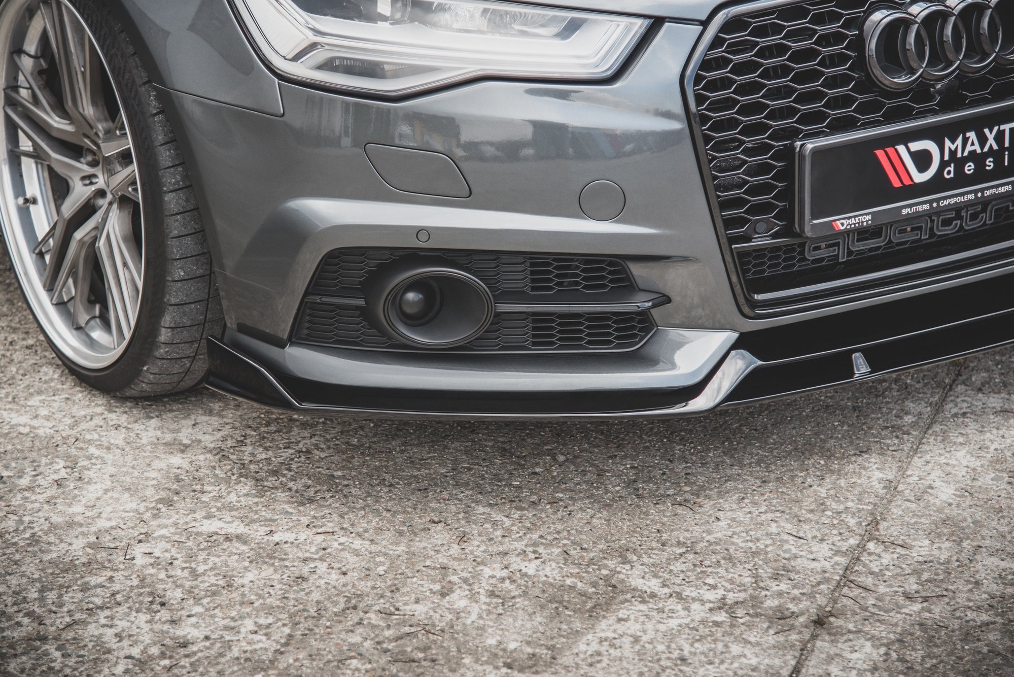 Front Splitter Audi S6 / A6 S-Line / A6 C7 Facelift - 5