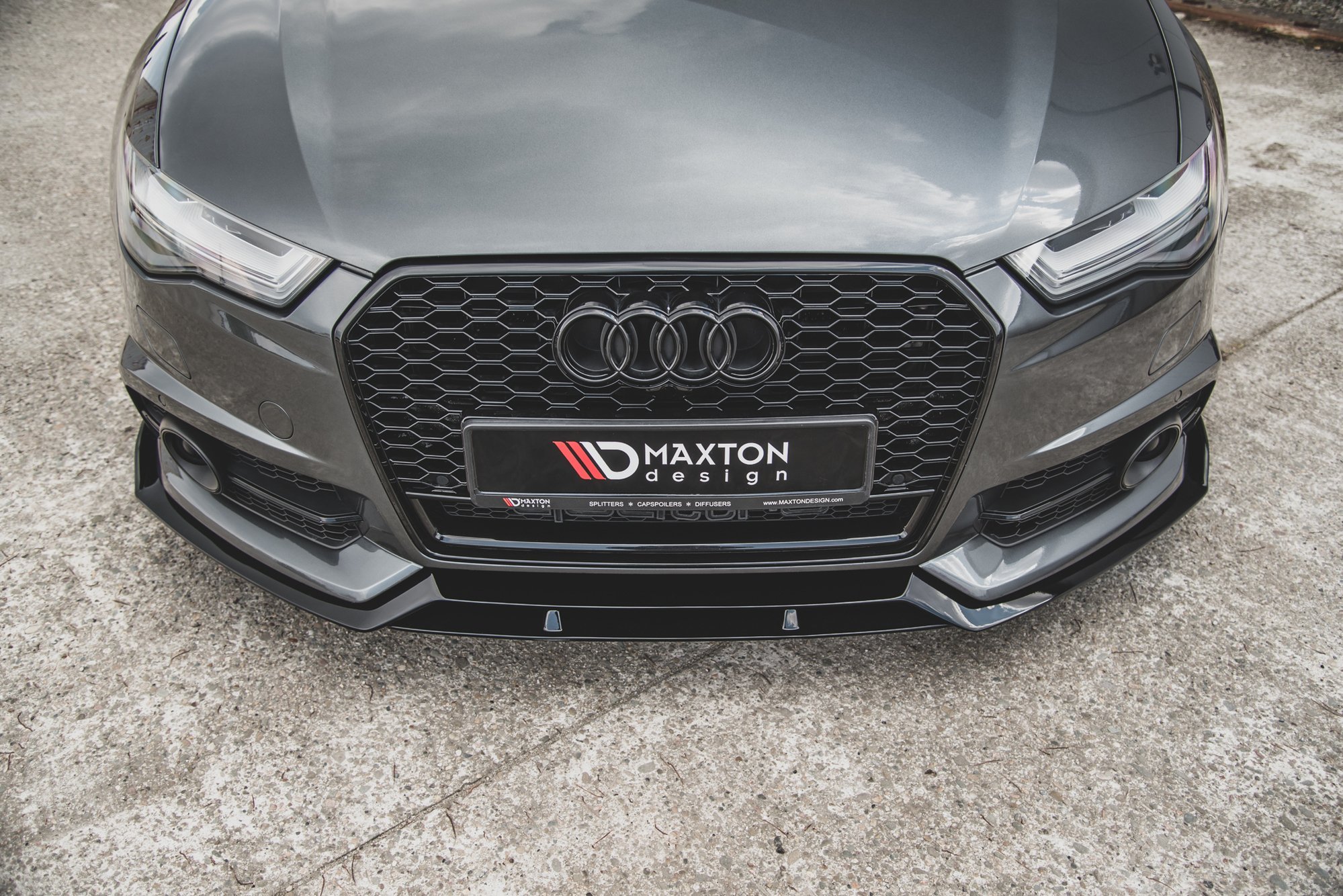 Front Splitter Audi S6 / A6 S-Line / A6 C7 Facelift - 7