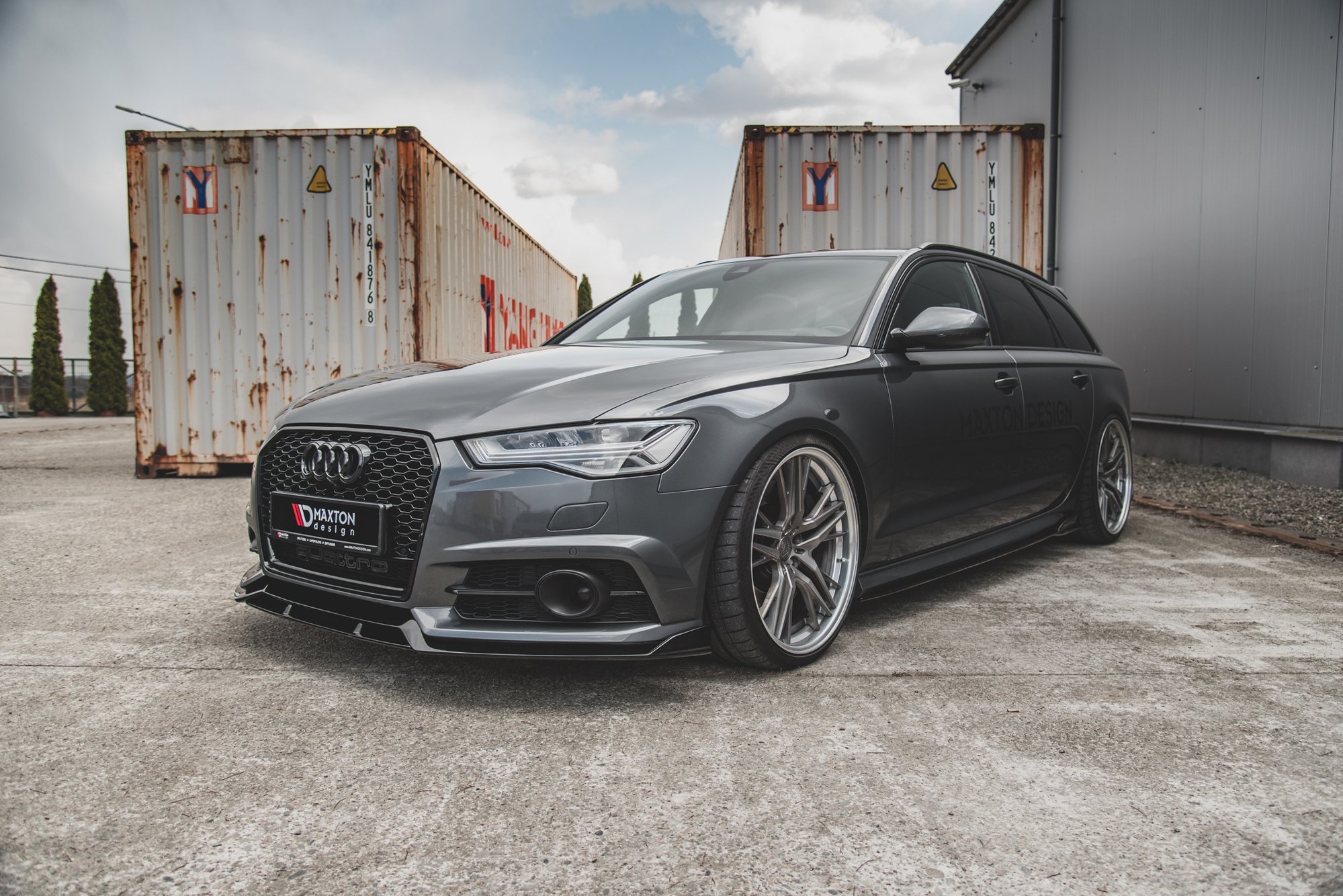 Front Splitter Audi S6 / A6 S-Line / A6 C7 Facelift - 2