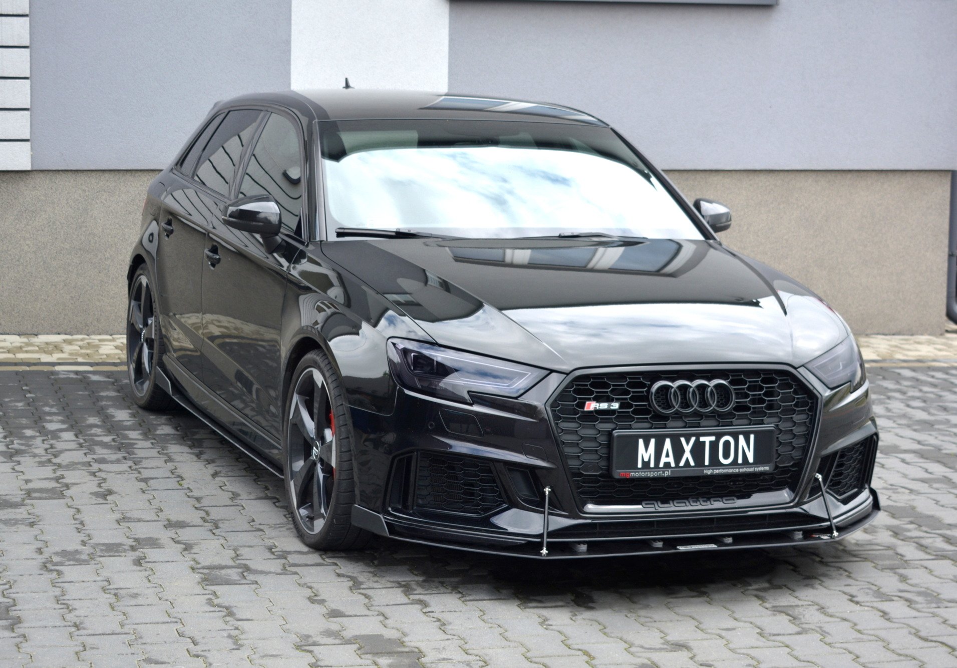 Front Racing Splitter V.2 Audi RS3 8V Facelift Sportback (2017-20) - 2