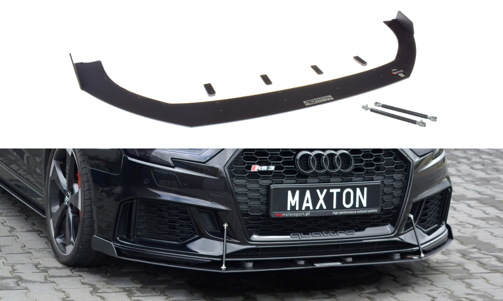 Front Racing Splitter V.2 Audi RS3 8V Facelift Sportback (2017-20)