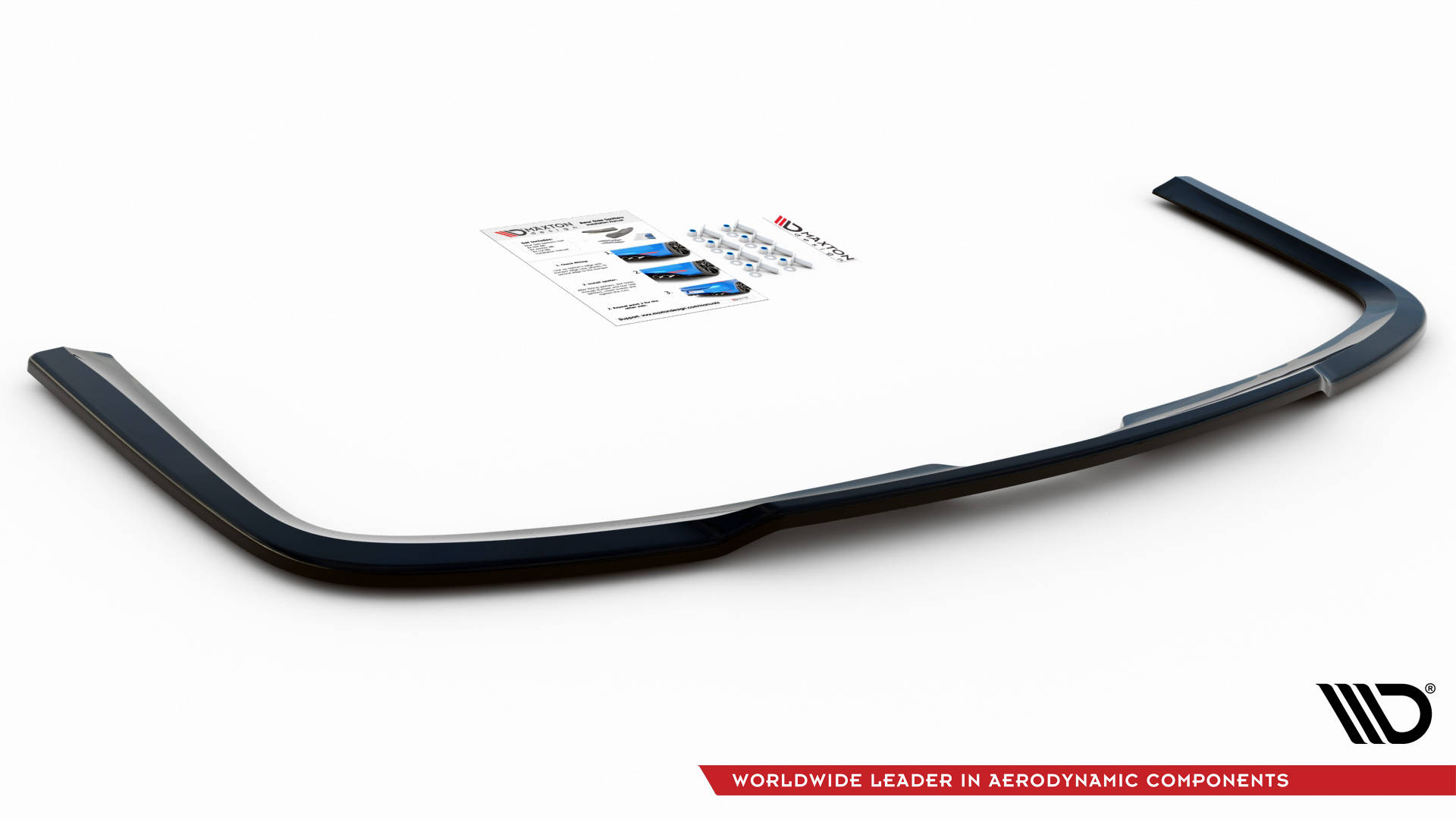 Central Rear Splitter VW Caddy Long Mk3 Facelift - 5