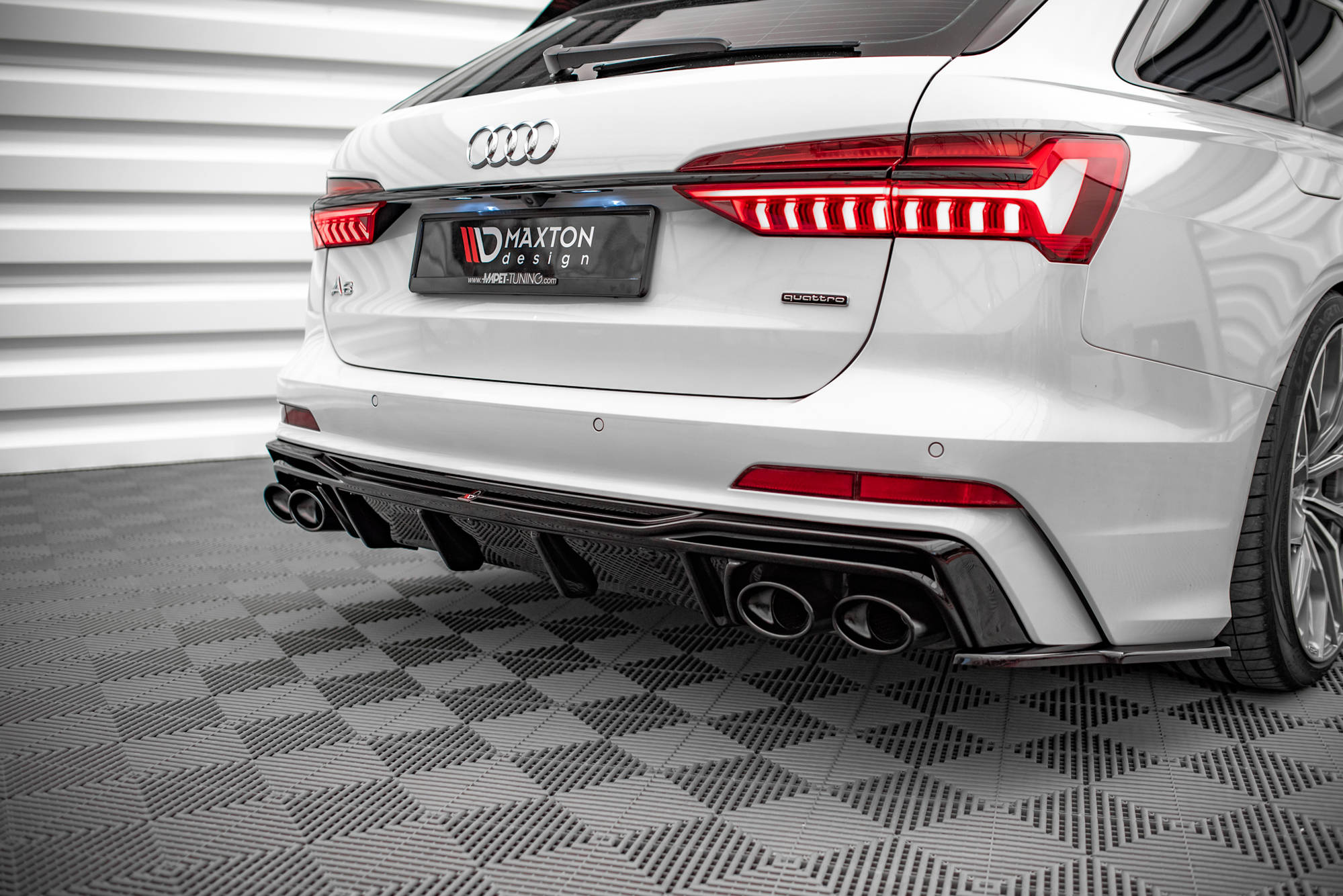 Rear Valance Audi S6 / A6 S-Line C8 - 3