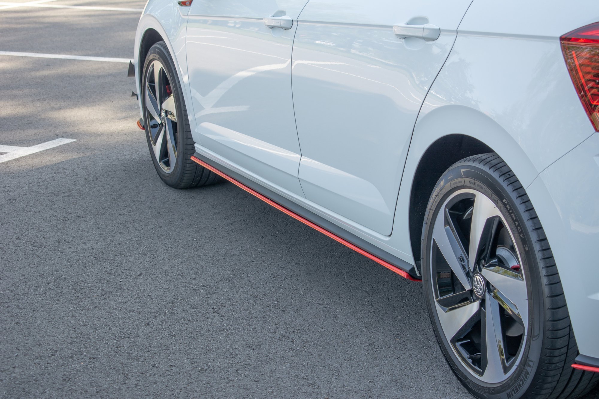 Side Skirts Diffusers Volkswagen Polo GTI / R-Line Mk6 - 3