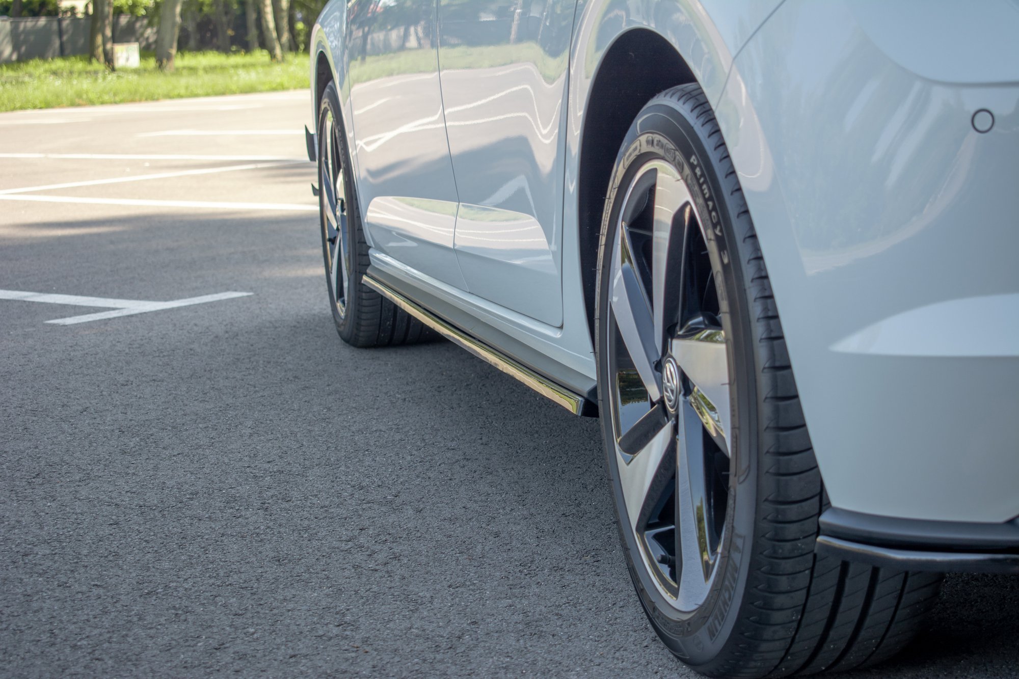 Side Skirts Diffusers Volkswagen Polo GTI / R-Line Mk6 - 7