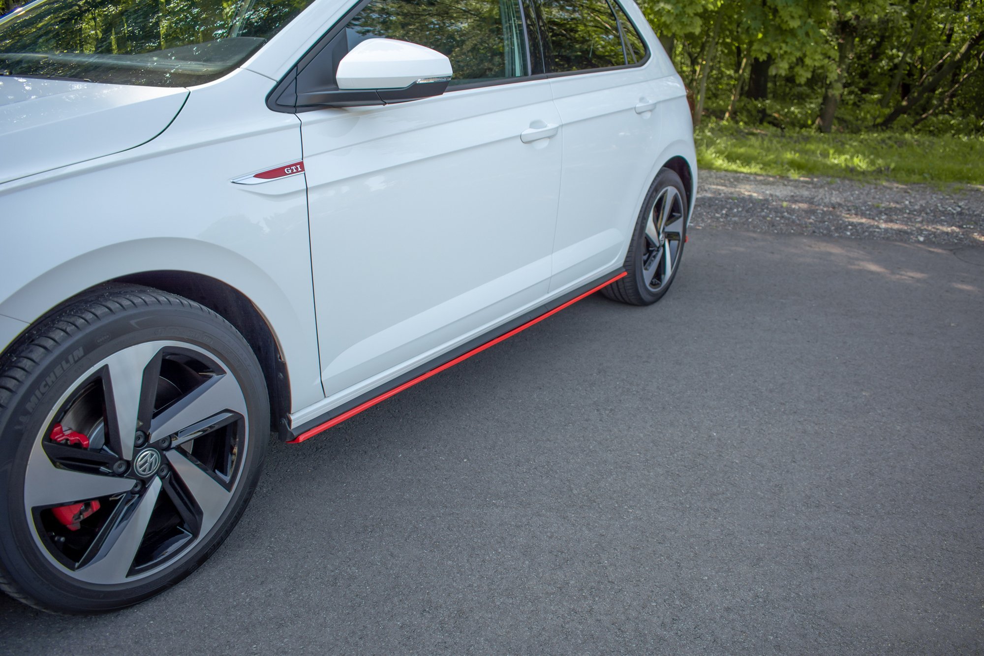 Side Skirts Diffusers Volkswagen Polo GTI / R-Line Mk6 - 4