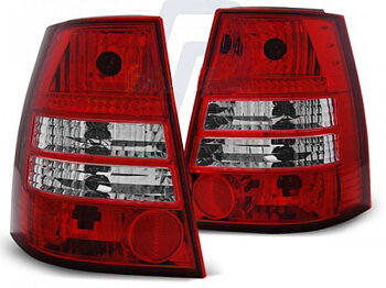 TAILLIGHTS VW GOLF 4 / BORA 99-06 VARIANT RED WHITE