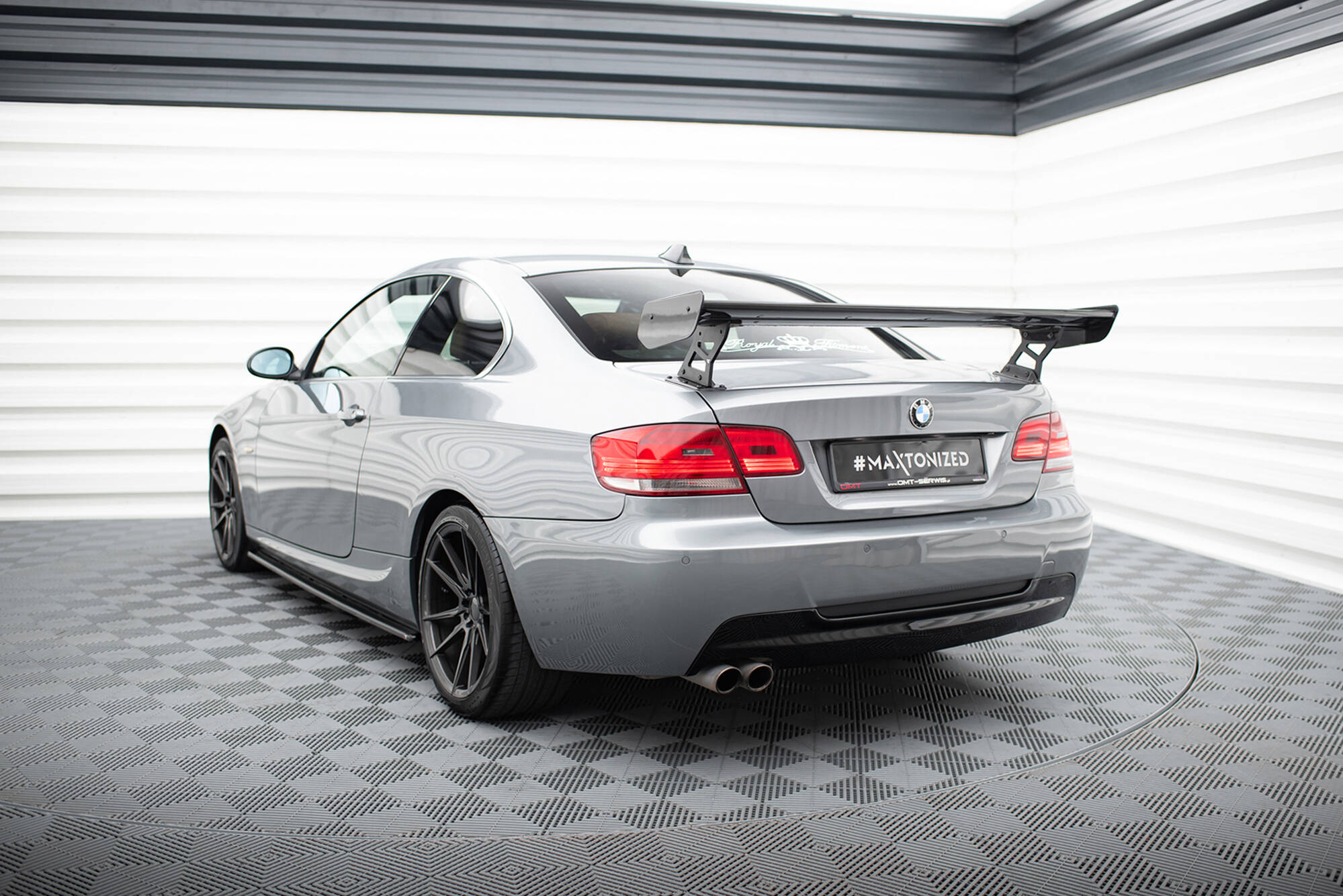 CARBON SPOILER WITH EXTERNAL BRACKETS UPRIGHTS SUITABLE FOR BMW 3 / M3 COUPE E92 – MAXTON DESIGN - 15