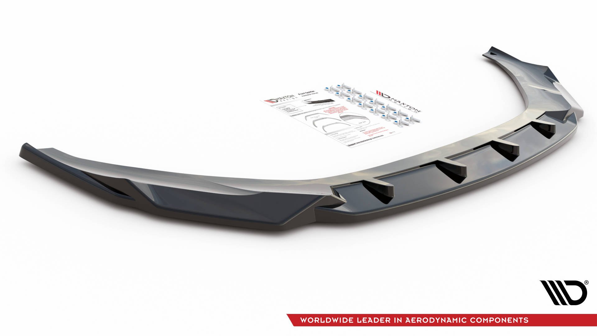 Front Splitter V2 Audi A7 C8 (2018-) - 4