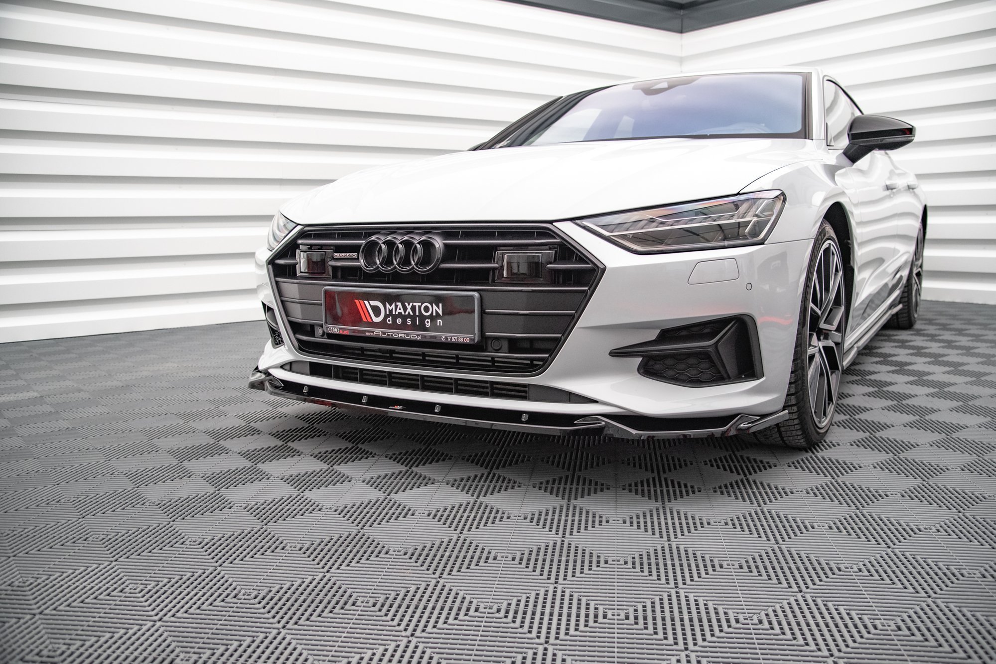 Front Splitter V2 Audi A7 C8 (2018-) - 2