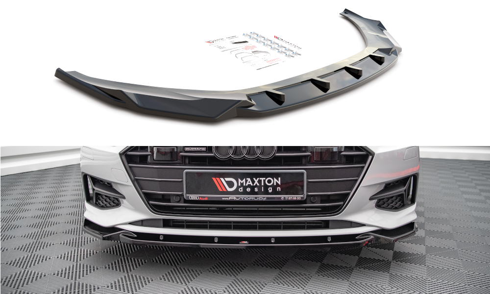 Front Splitter V2 Audi A7 C8 (2018-)