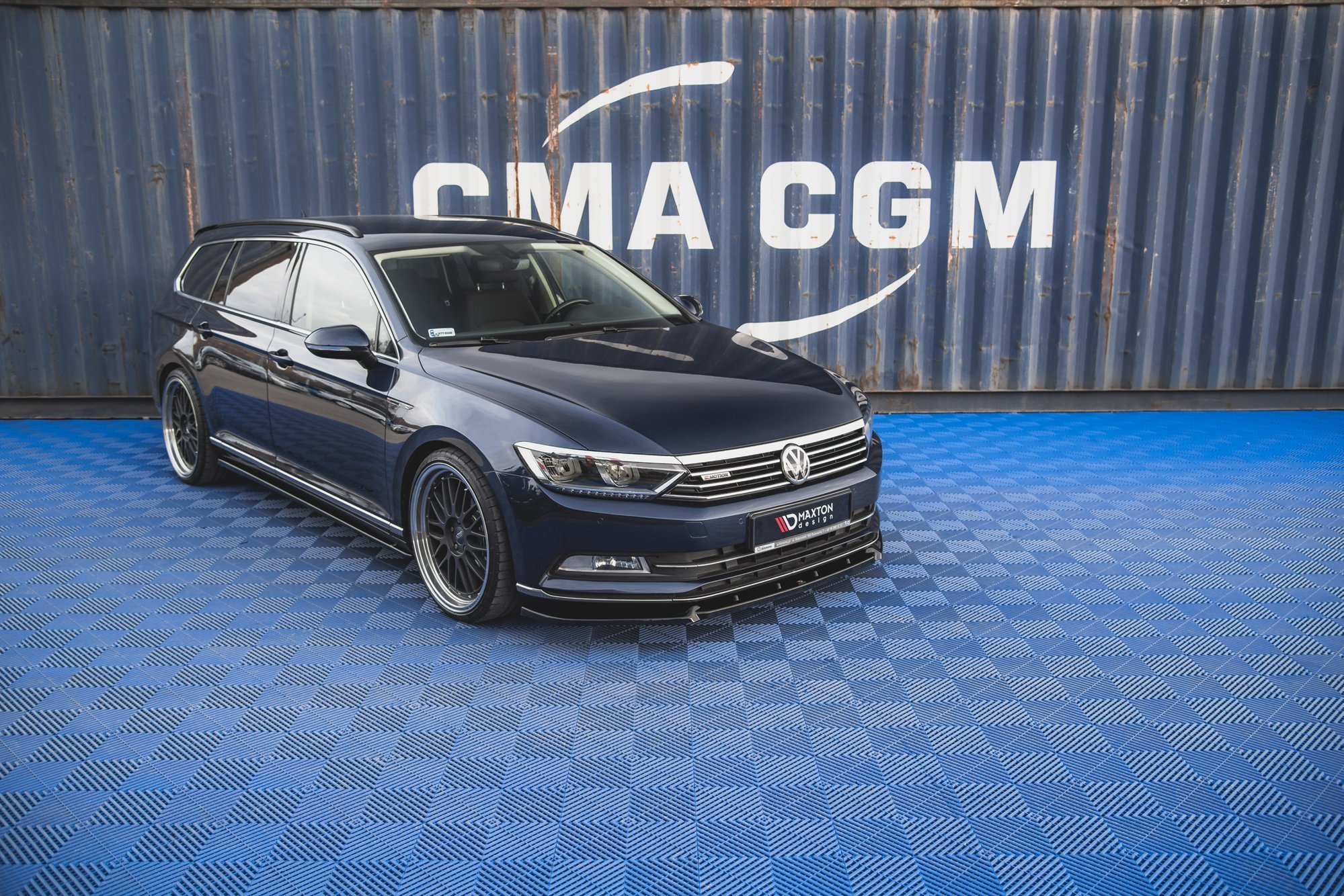 Front Splitter V2 VW Passat B8 (2014-2019) - 2