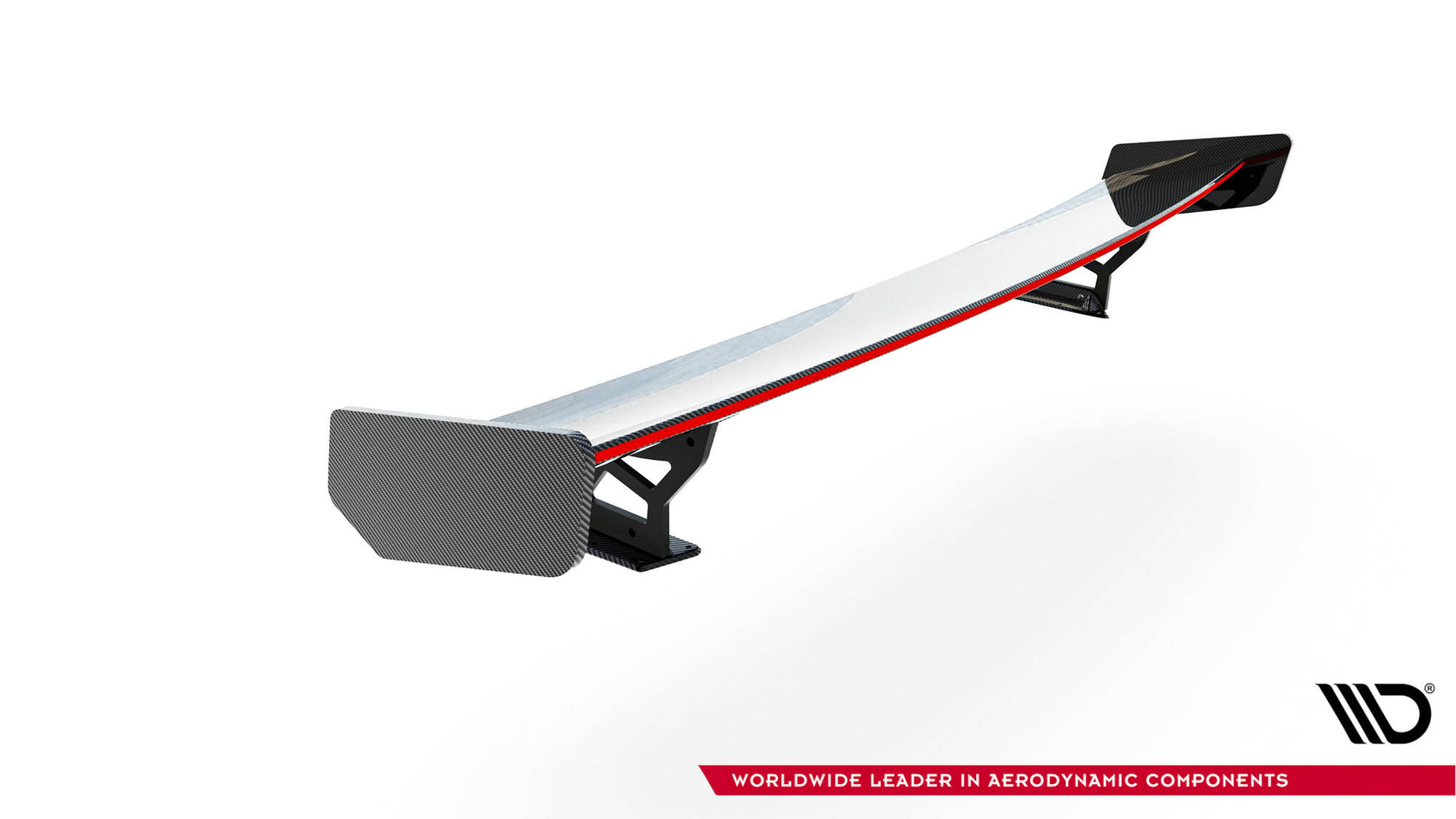 CARBON SPOILER WITH EXTERNAL BRACKETS UPRIGHTS + LED SUITABLE FOR BMW 3 / M3 COUPE E92 – MAXTON DESIGN - 8