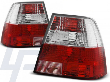 TAILLIGHTS VW BORA 09.98-07.05 RED WHITE