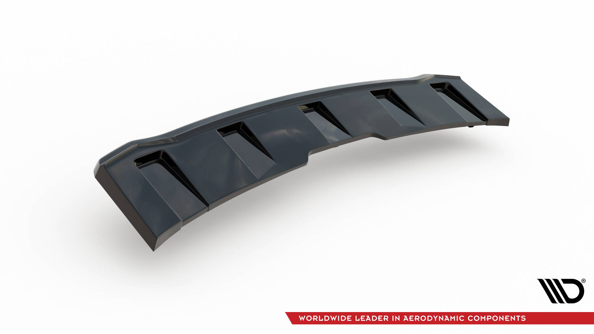 Central Rear Splitter (Vertical Bars) Audi A5 S-Line F5 Coupe / Sportback - 5