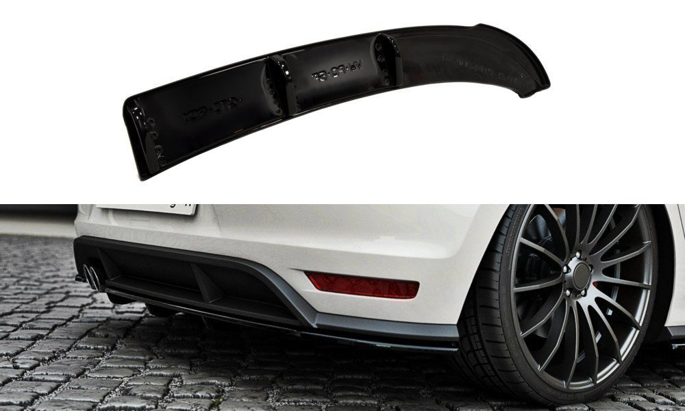 Rear Splitter (Vertical Bars) Volkswagen Polo GTI Mk5 Facelift