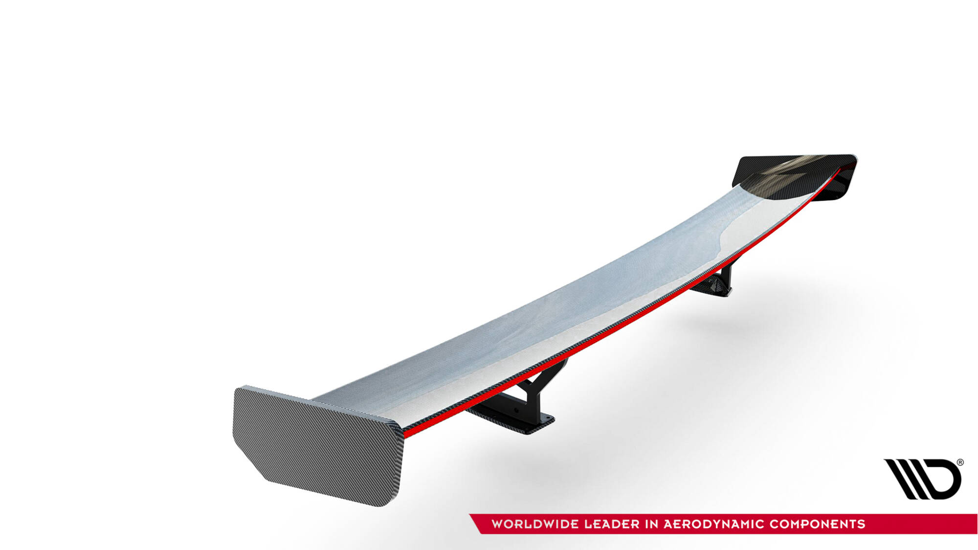 CARBON SPOILER WITH INTERNAL BRACKETS UPRIGHTS + LED SUITABLE FOR BMW 3 / M3 COUPE E92 – MAXTON DESIGN - 2