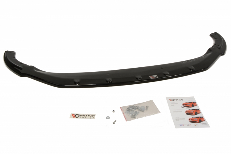 FRONT SPLITTER SKODA FABIA II FACELIF MODEL, STANDARD BUMPER