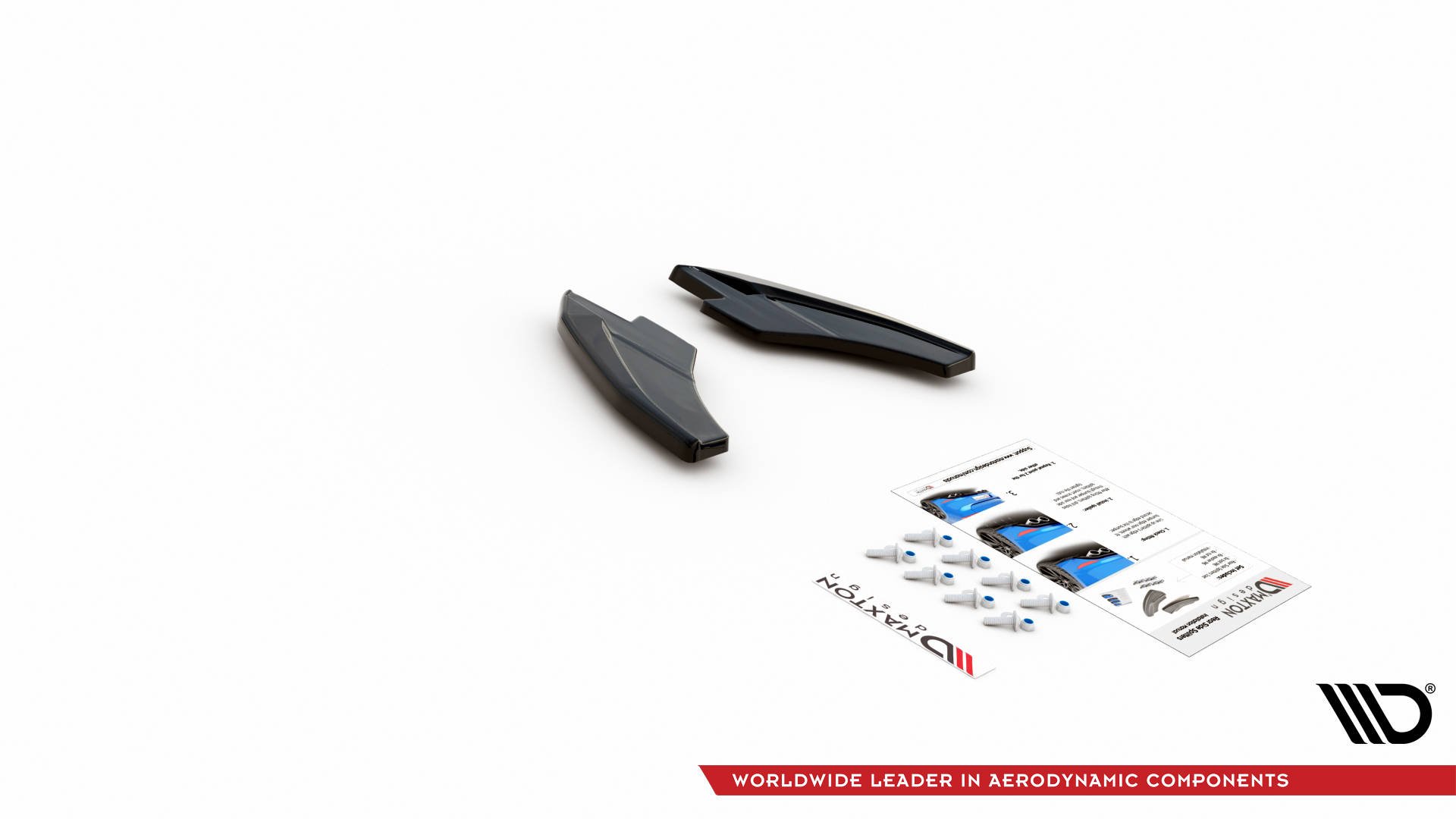 Rear Side Splitters V.2 Audi S3 Sportback 8Y - 6