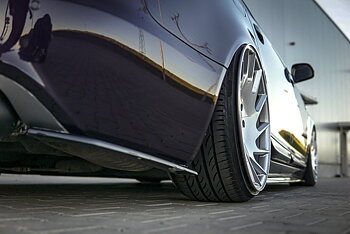 Rear Side Splitters Audi A6 C6 S-line Facelift Sedan (2008-2011)