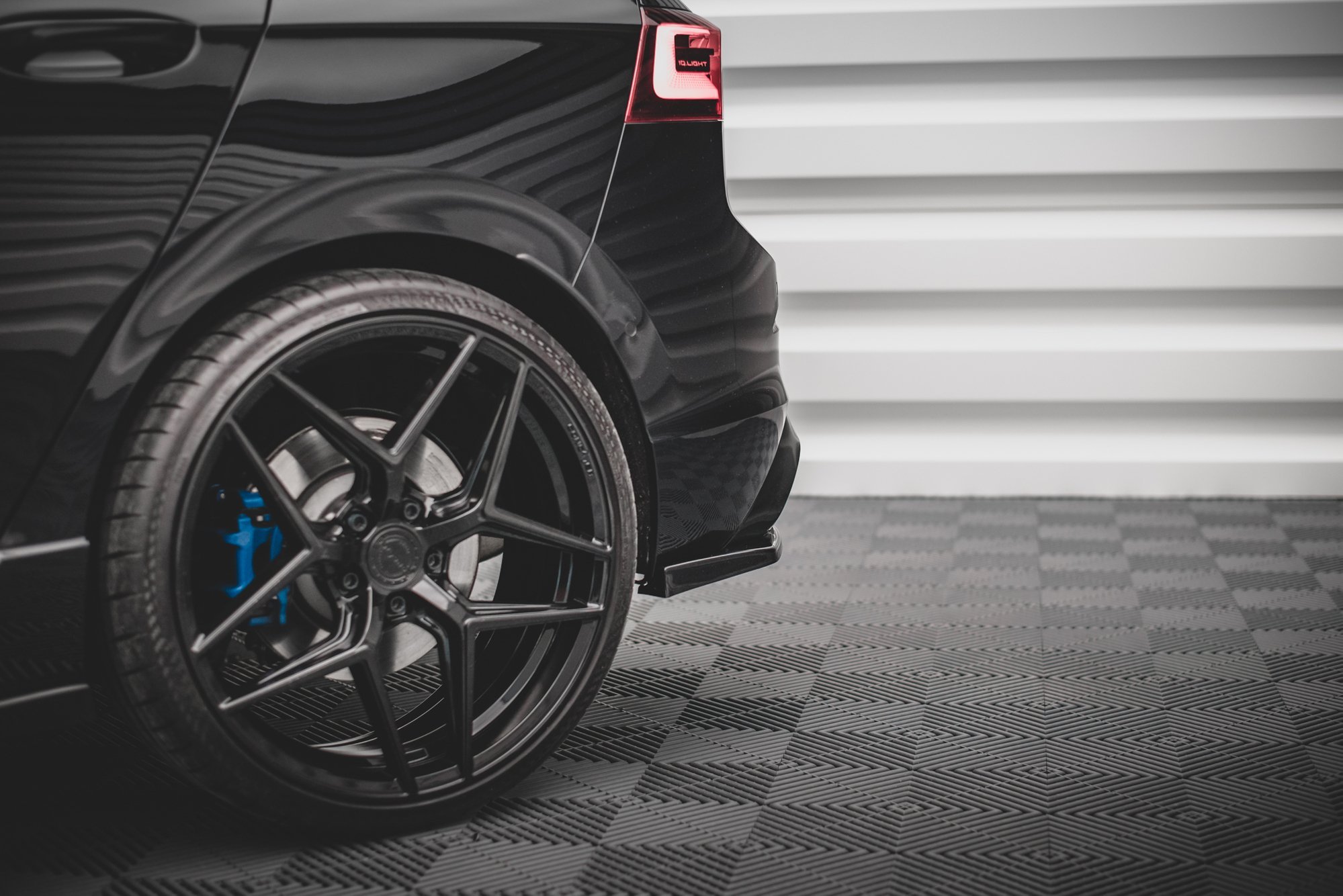 Rear Side Splitters V.2 VW Golf R MK8 (2020-) - 2