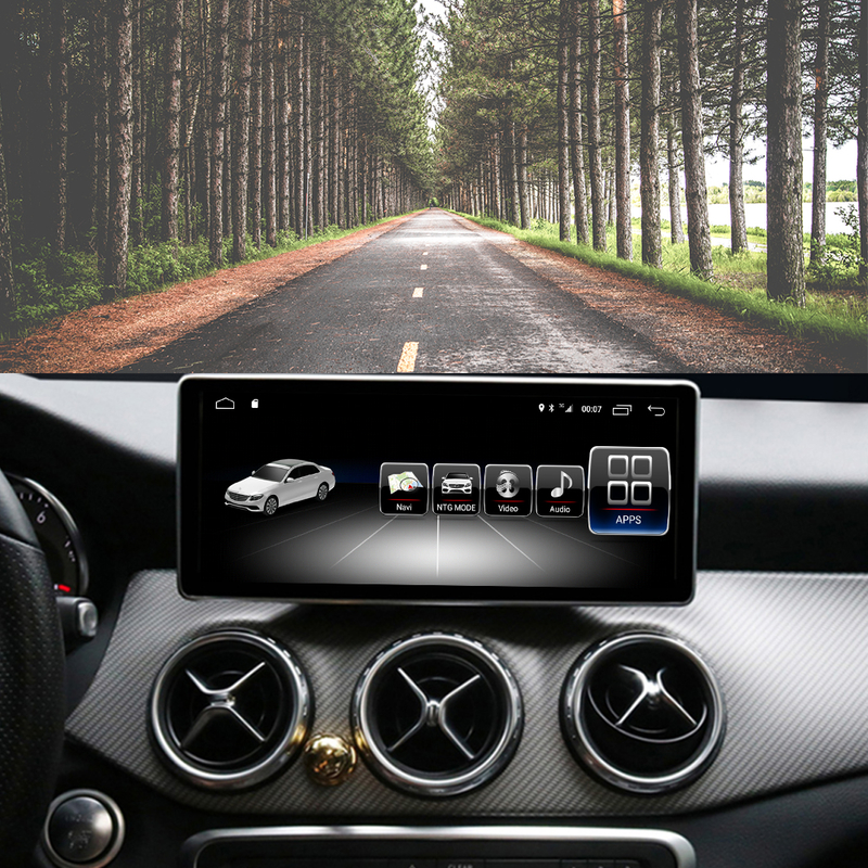 10,25"  MERCEDES BENZ GLA CLA A X156 W176 W117 NTG 5X  ANDROID 13 NAVIGATION MULTIMEDIA SYSTEM - 2