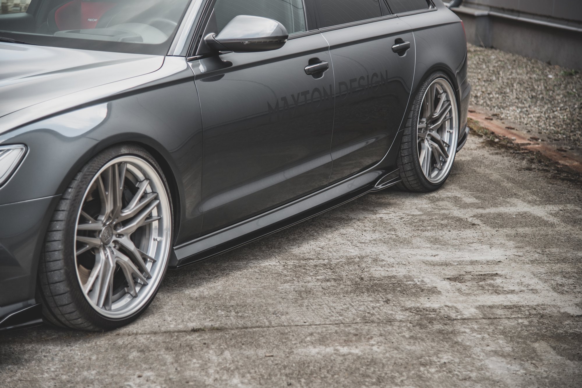 Side Skirts Diffusers Audi S6 / A6 S-Line / A6 C7 Facelift - 3
