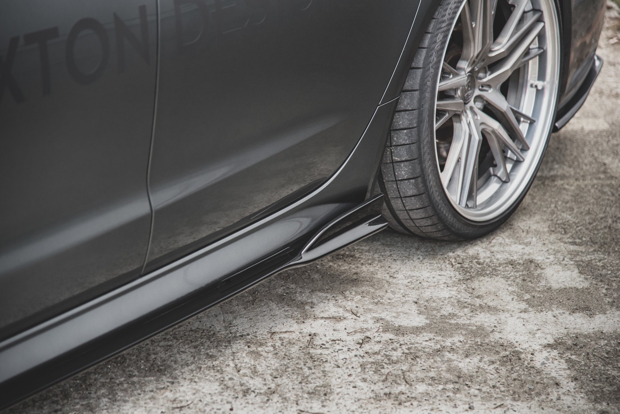 Side Skirts Diffusers Audi S6 / A6 S-Line / A6 C7 Facelift - 5