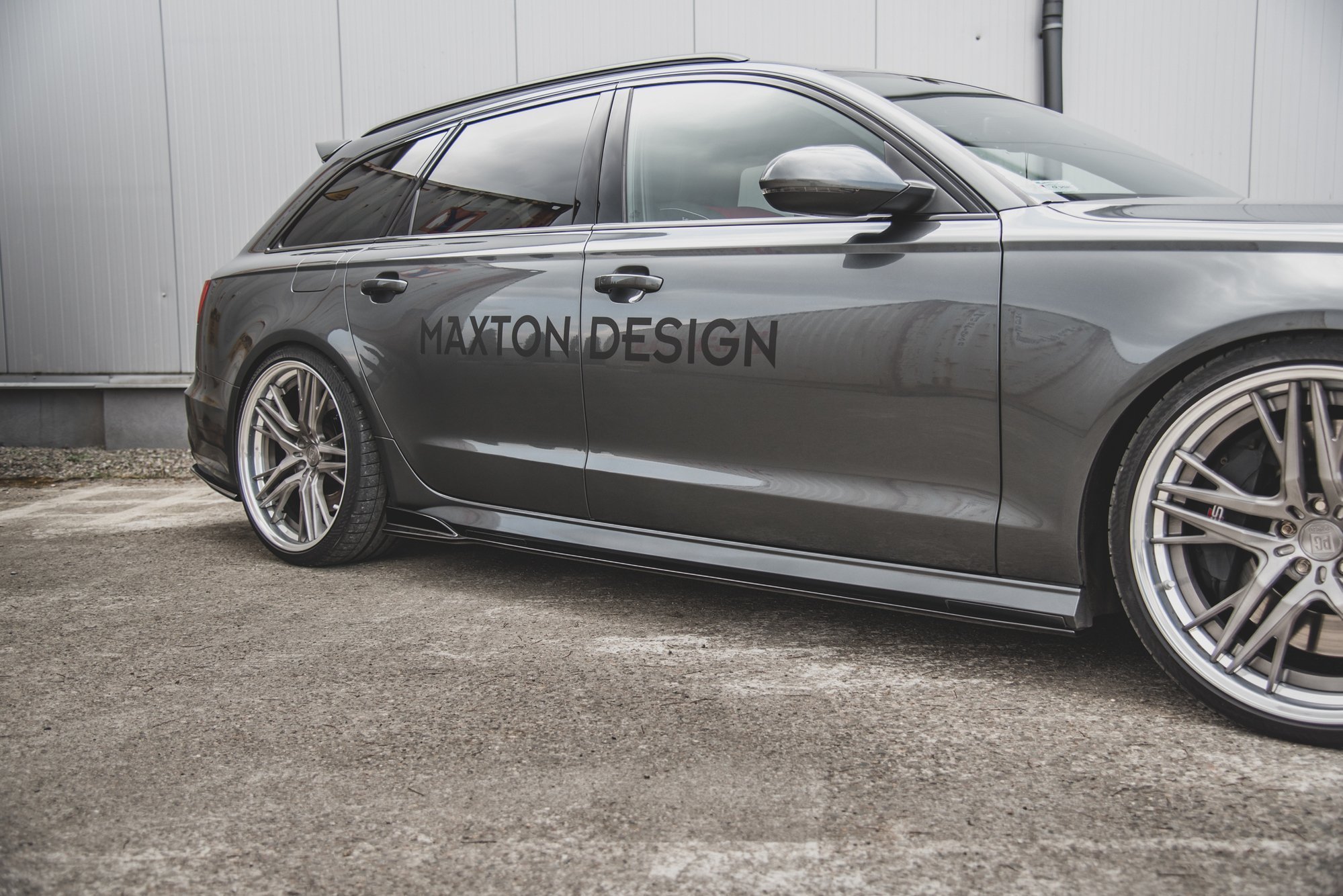 Side Skirts Diffusers Audi S6 / A6 S-Line / A6 C7 Facelift - 6