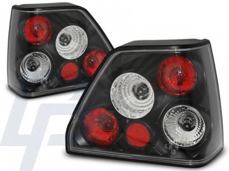 TAILLIGHTS VW GOLF 2 08.83-08.91 BLACK