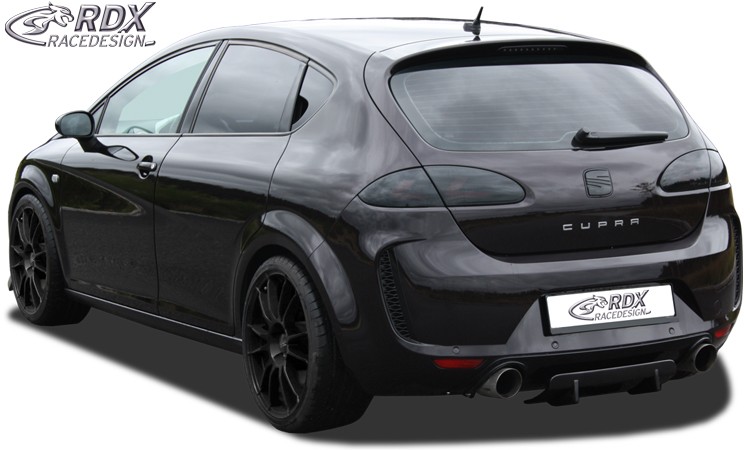 REAR DIFFUSOR U-DIFF SEAT LEON 1P (ALL MODELS, ALSO FR, CUPRA, AEROKIT, ...) - 3