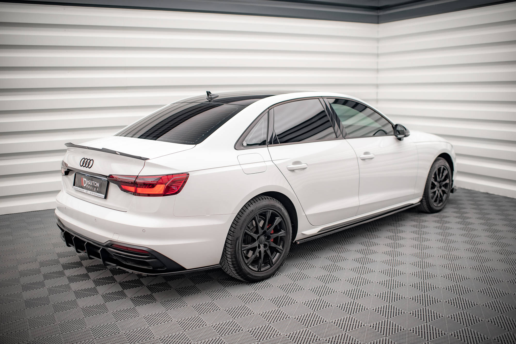 Side Skirts Diffusers Audi A4 B9 Facelift - 3