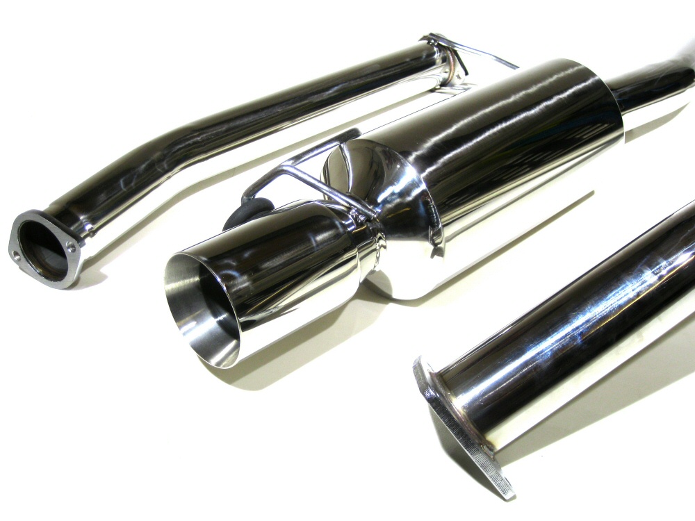 TOYOTA SUPRA 93-98 MKIV CATBACK EXHAUST SYSTEM INCL DOWNPIPE - 2